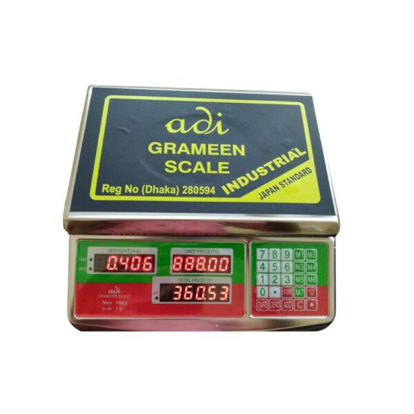 Digital weight Scale - GWS-991-SS 40kg